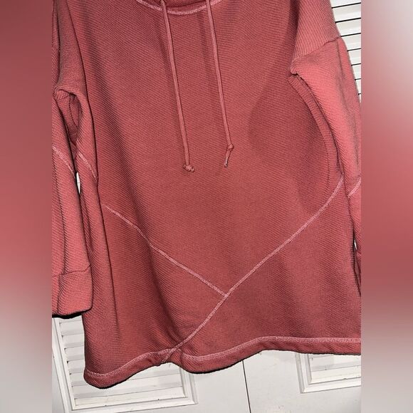 Soft Surroundings Danika Drawstring Mock Neck Pullover Top XL *Read Description* - Picture 3 of 11